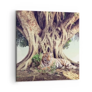 Schilderen op canvas - Uitzicht vanuit het boek Genesis - 50x50 cm