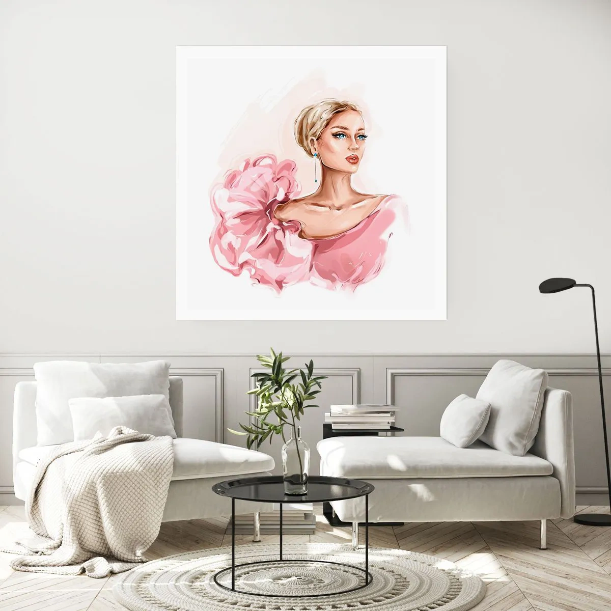 Poster - Hoe geschilderd... - 60x60 cm