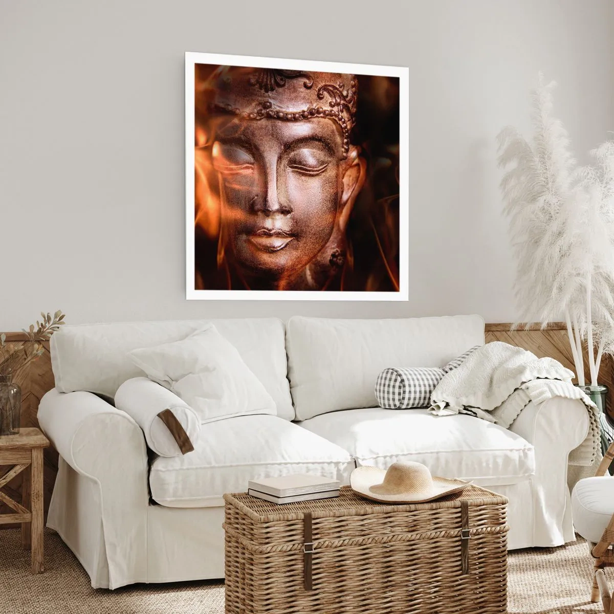 Poster - Het bestaat alleen hier en nu - 30x30 cm