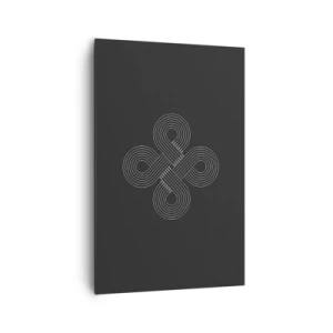 Schilderen op canvas - In de Keltische geest - 80x120 cm