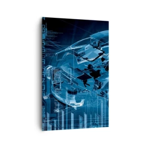 Schilderen op canvas - Technische anatomie - 80x120 cm