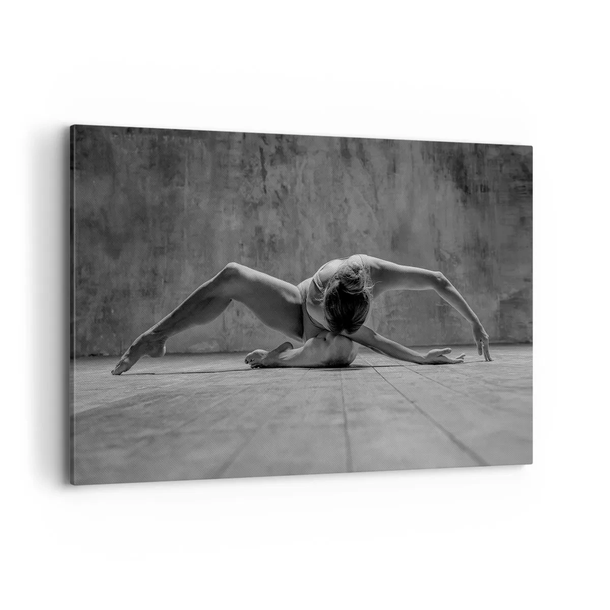 Schilderen op canvas - Symmetrie gevonden - 120x80 cm