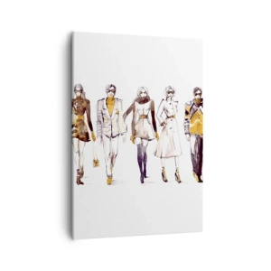 Schilderen op canvas - Casual chic, casual elegantie - 50x70 cm