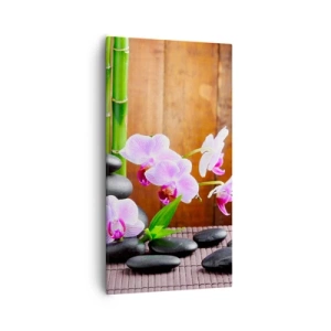 Schilderen op canvas - Maak kennis met de geneugten van het oosten - 55x100 cm