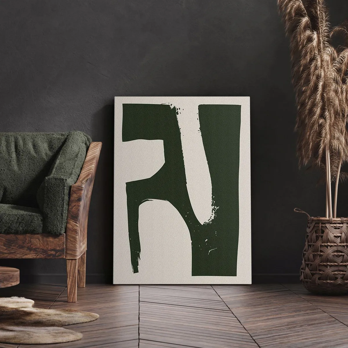 Schilderen op canvas - Baaien van wit - 55x100 cm