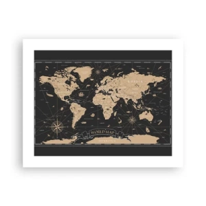 Poster - De grenzen van mijn wereld - 50x40 cm