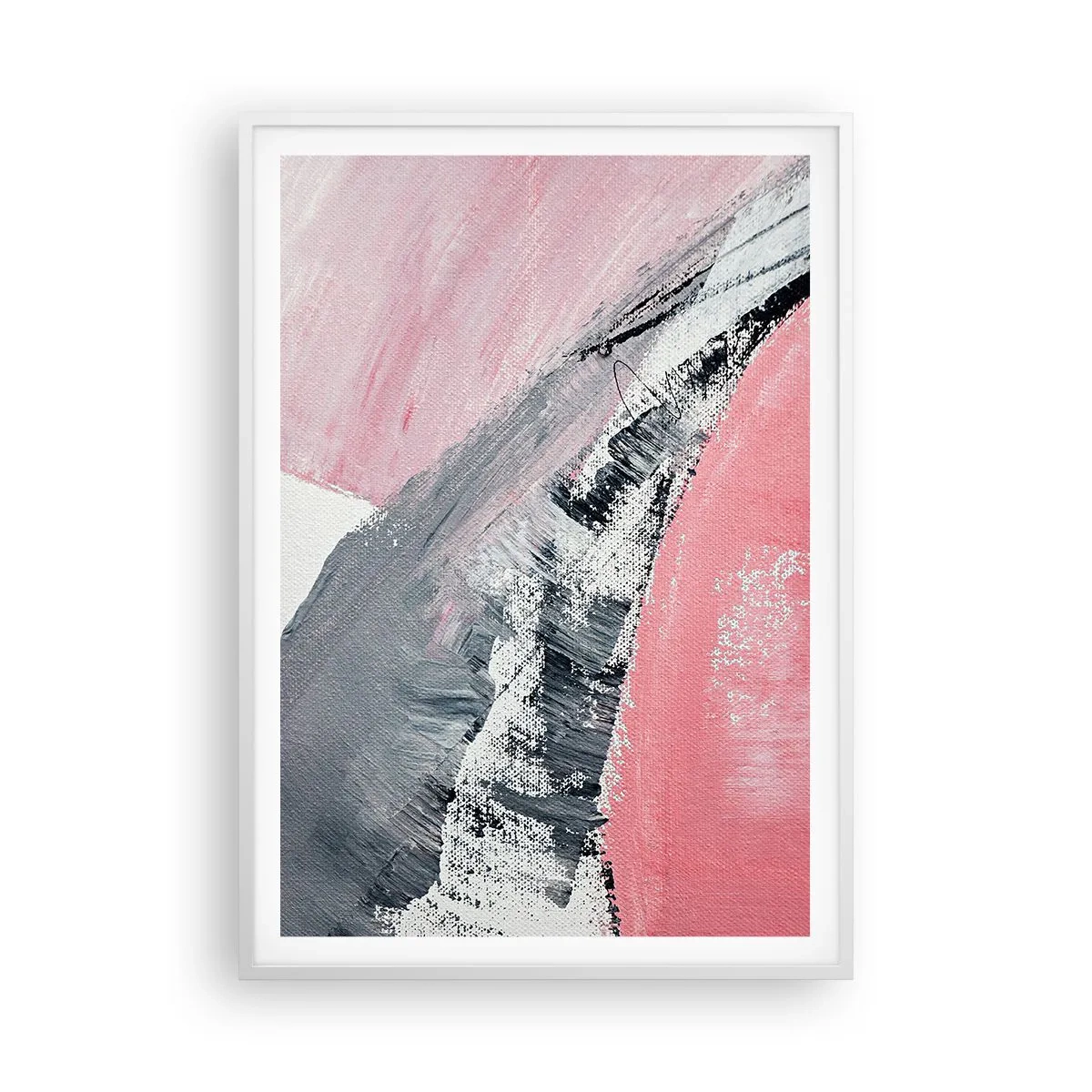 Poster in een witte lijst - Bijpassende compositie - 70x100 cm