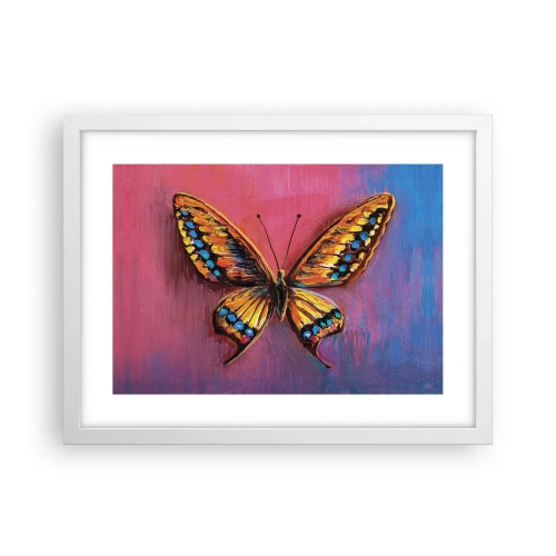 Poster in een witte lijst - Een juweel van de natuur - 40x30 cm