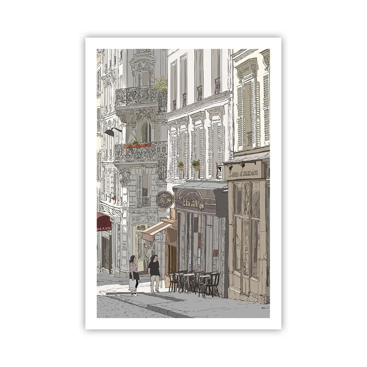 Poster - Stadsvreugde - 61x91 cm