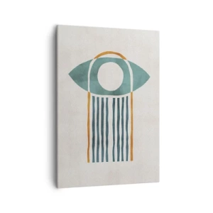 Schilderen op canvas - Tekens en rituelen - 50x70 cm