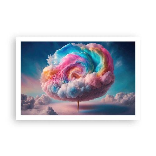 Poster - De droom van een pretpark - 91x61 cm