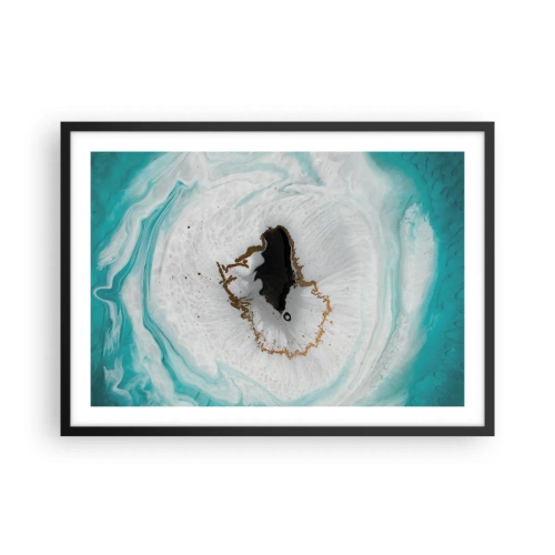 Poster in een zwarte lijst - Binnendringen - 70x50 cm