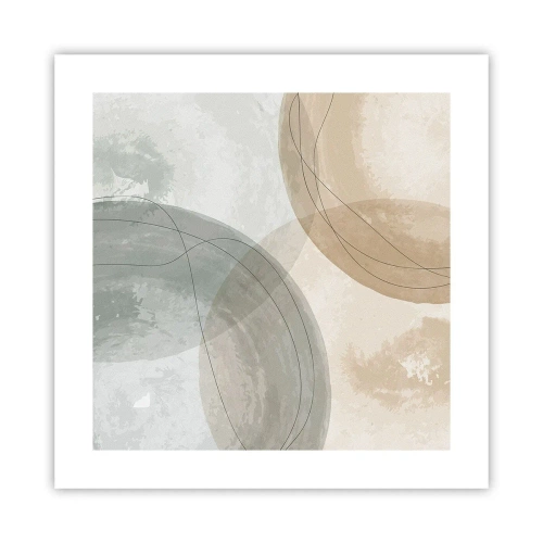 Poster - Indringende werelden - 40x40 cm