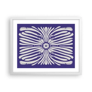 Poster in een witte lijst - Etnische inspiraties - 50x40 cm