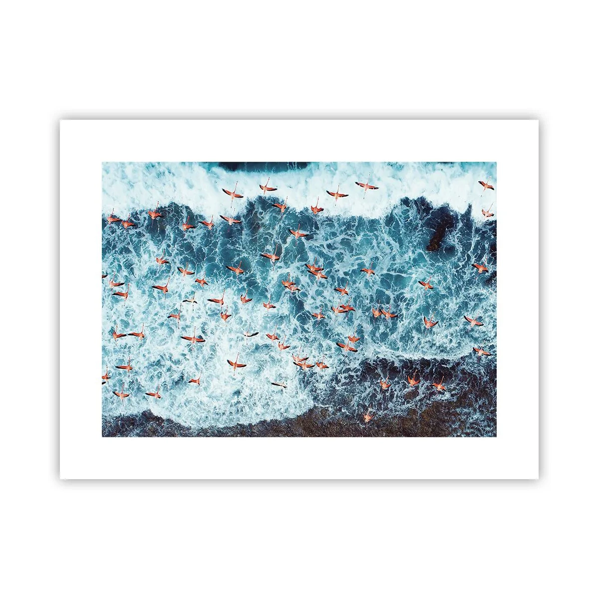 Poster - De kustparade - 40x30 cm