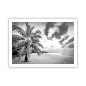 Poster - Wanneer je verlangt naar eenzaamheid... - 70x50 cm