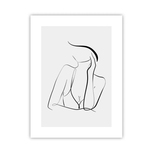 Poster - Op de golf van dromen - 30x40 cm