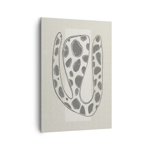 Schilderen op canvas - Een vreemd wezen - 70x100 cm