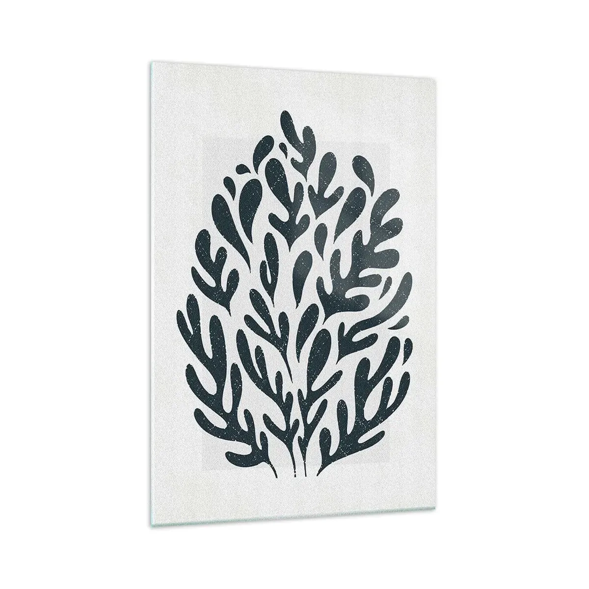 Schilderen op glas - Vormen van de natuur - 70x100 cm