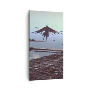 Schilderen op canvas - Icarus leeft voor altijd - 65x120 cm