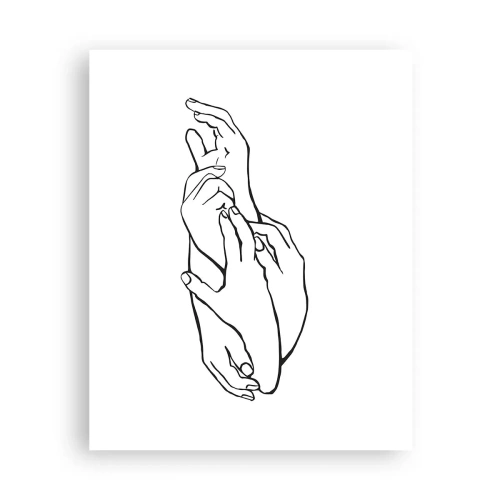Poster - Goede aanraking - 40x50 cm