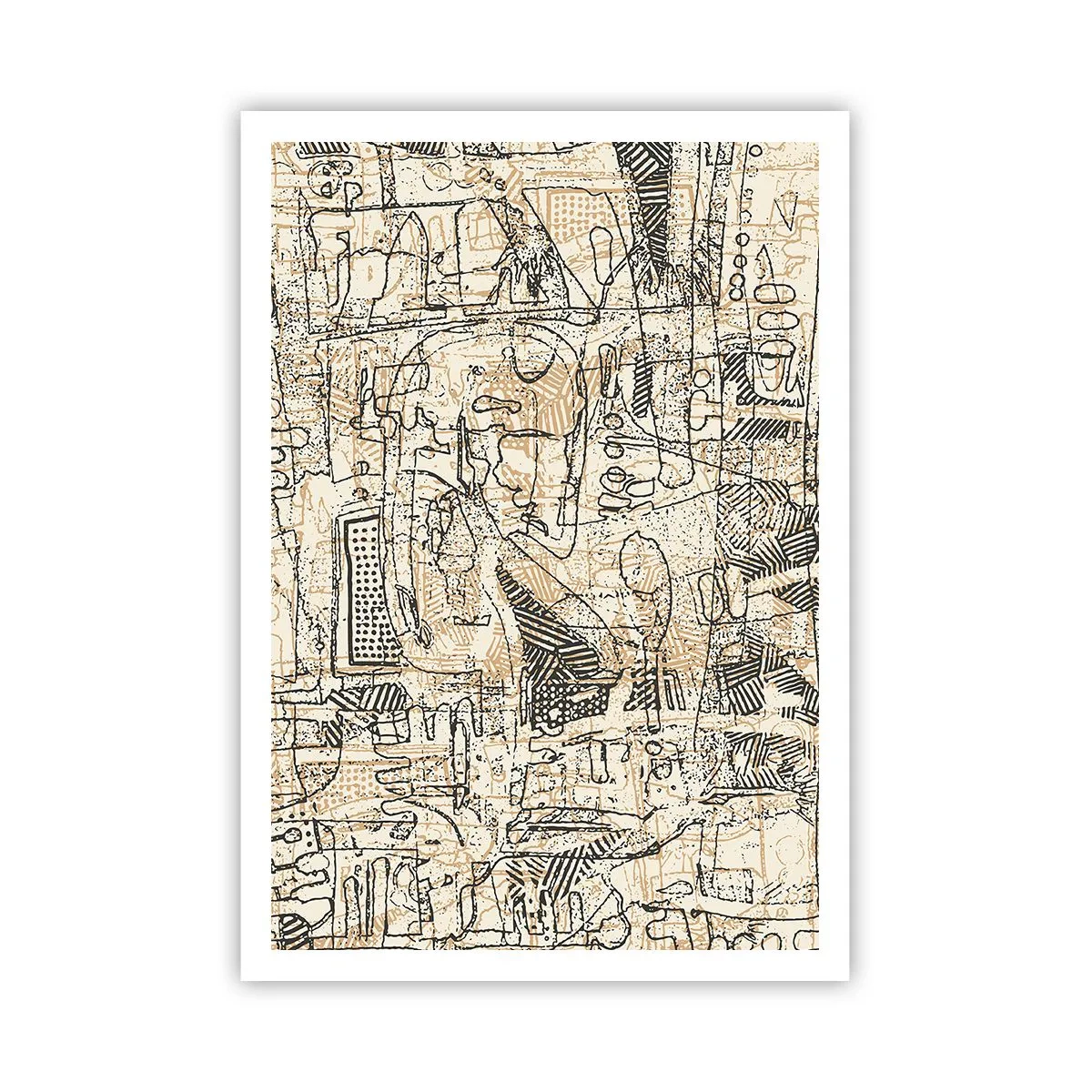 Poster - Het wacht om te worden gedecodeerd - 70x100 cm