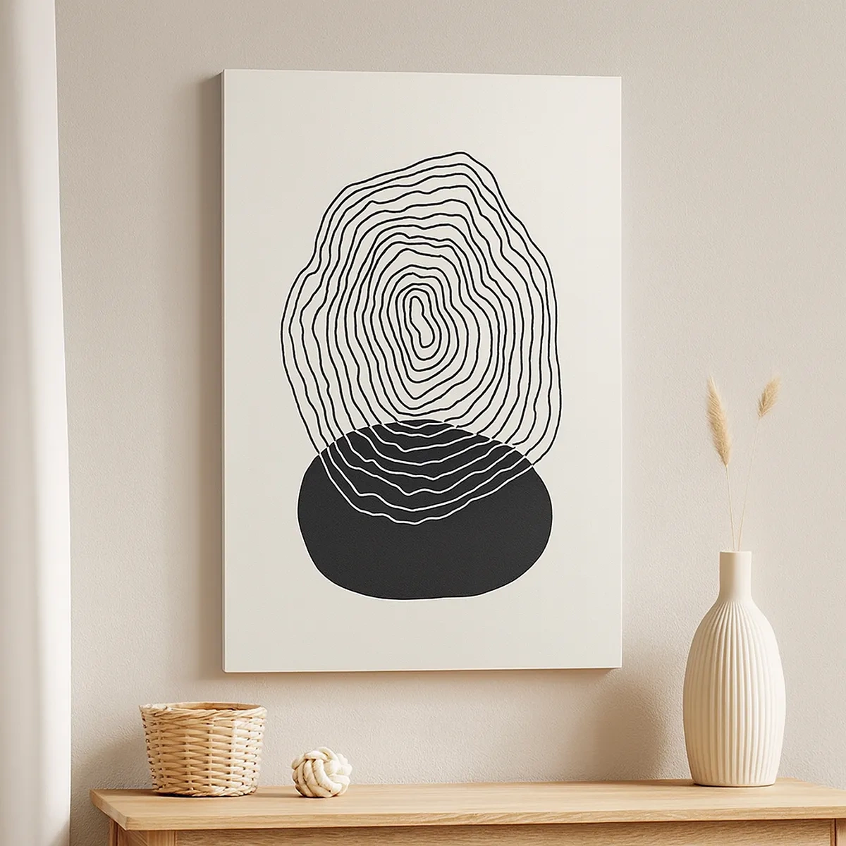 Schilderen op canvas - Duur en spiertrekkingen - 50x70 cm