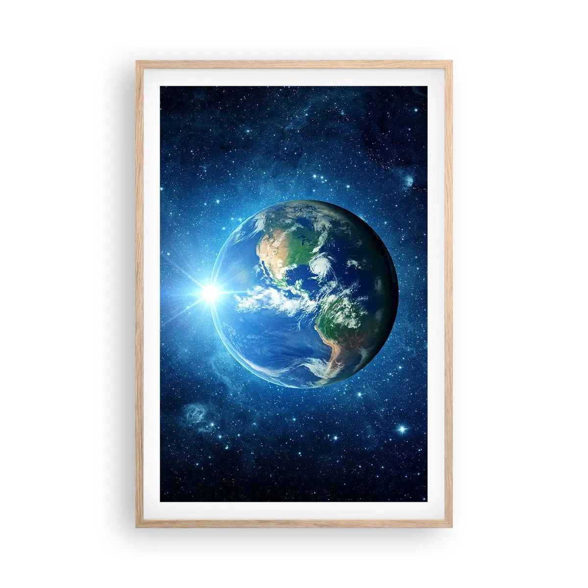 Een poster in een licht eiken lijst - We zijn in de hemel - 61x91 cm