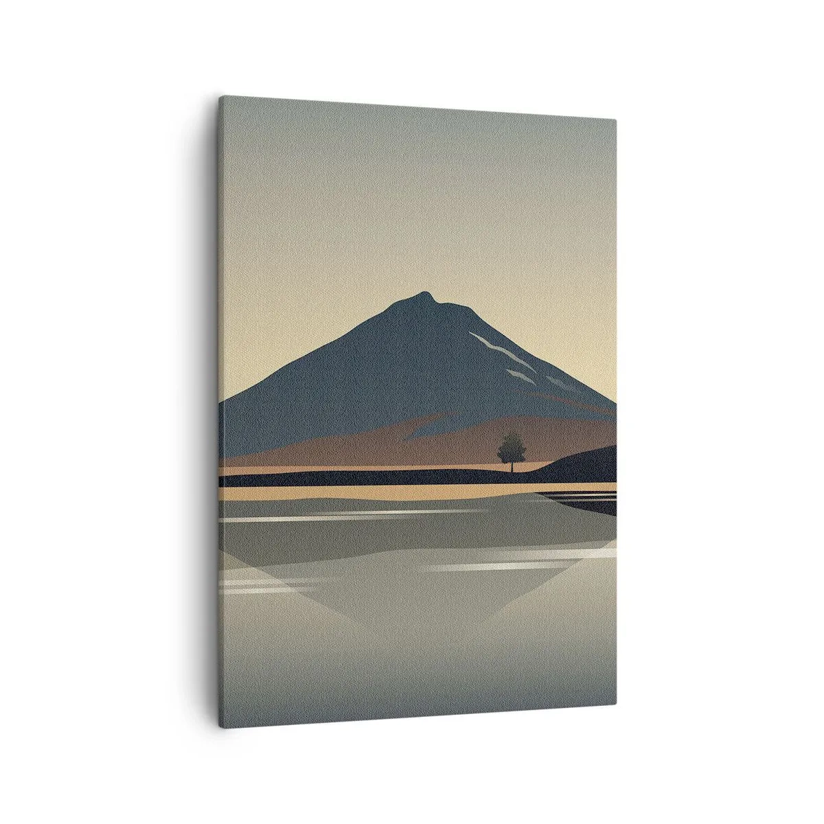 Schilderen op canvas - Spiegelreflectie - 50x70 cm