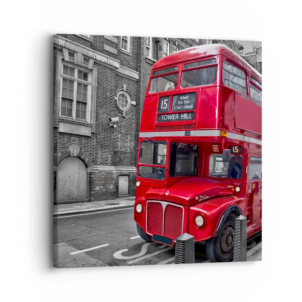 Schilderen op canvas - Altijd hetzelfde - 30x30 cm