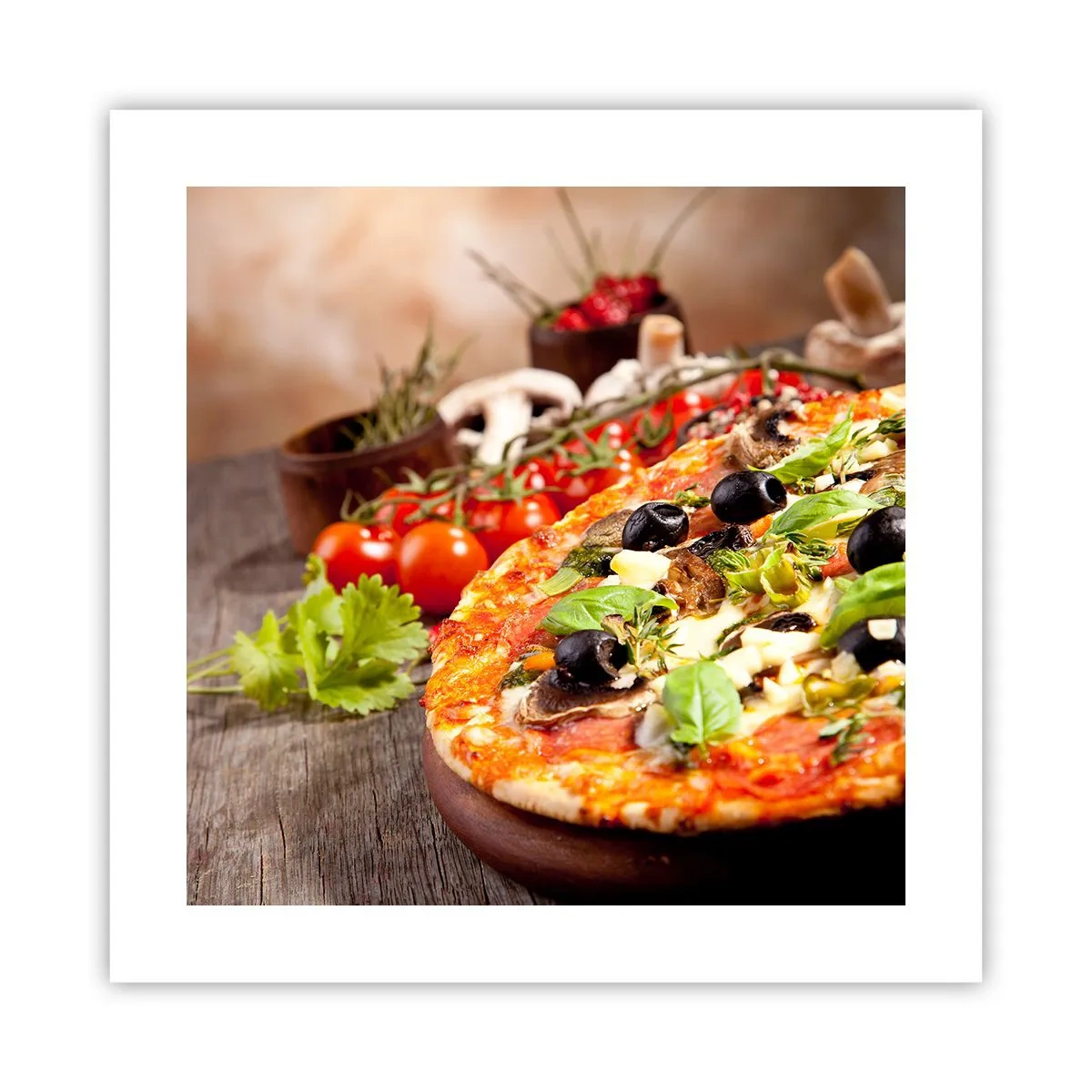 Poster - Van de tellurische ingrediënten - 40x40 cm