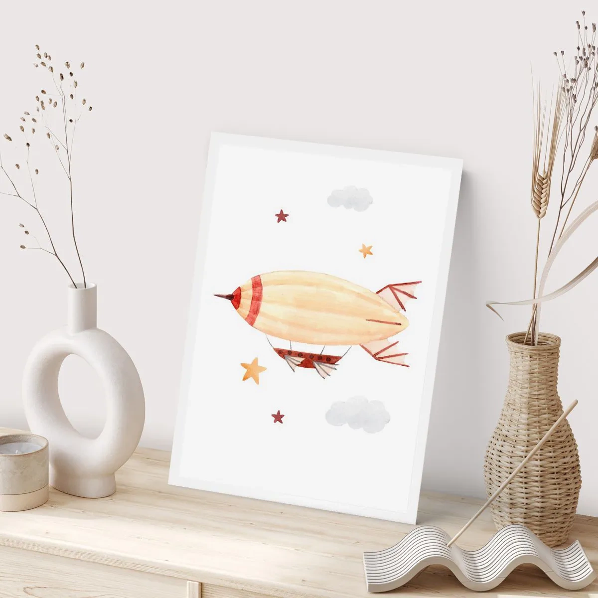 Poster - Luchtschip - 30x40 cm