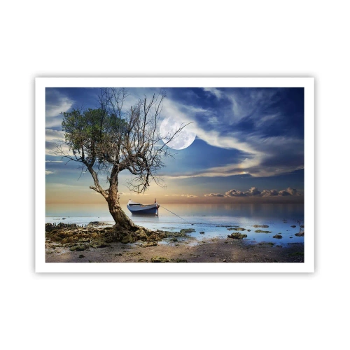 Poster - Is dit het einde of het begin? - 100x70 cm