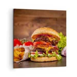 Schilderen op canvas - Verboden fruit - 50x50 cm