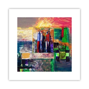 Poster - Relaties en emoties - 30x30 cm