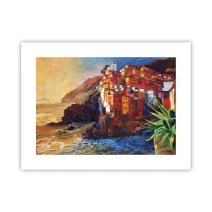 Poster - Italiaanse sfeer - 40x30 cm