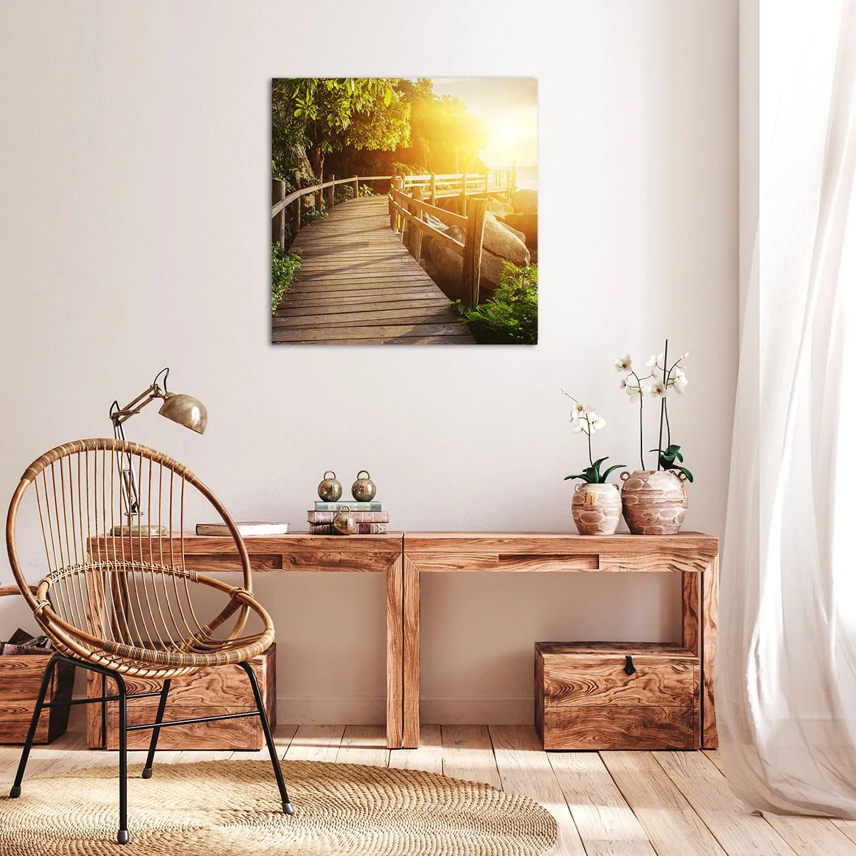 Schilderen op canvas - Nog een beurt, nog een wonder - 50x50 cm