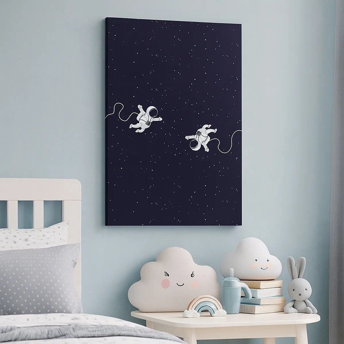 Schilderen op canvas - Kosmische dans - 50x70 cm