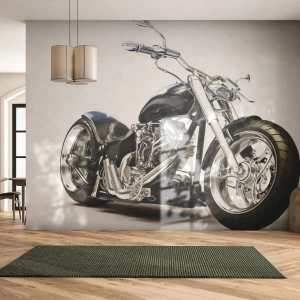 Zelfklevend Fotobehang Deluxe Sticker - Kracht met karakter - Automobiel, Motor, Reis - 100x70 cm