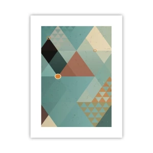 Poster - Eenheid van veelheid, veelheid van eenheid - 30x40 cm