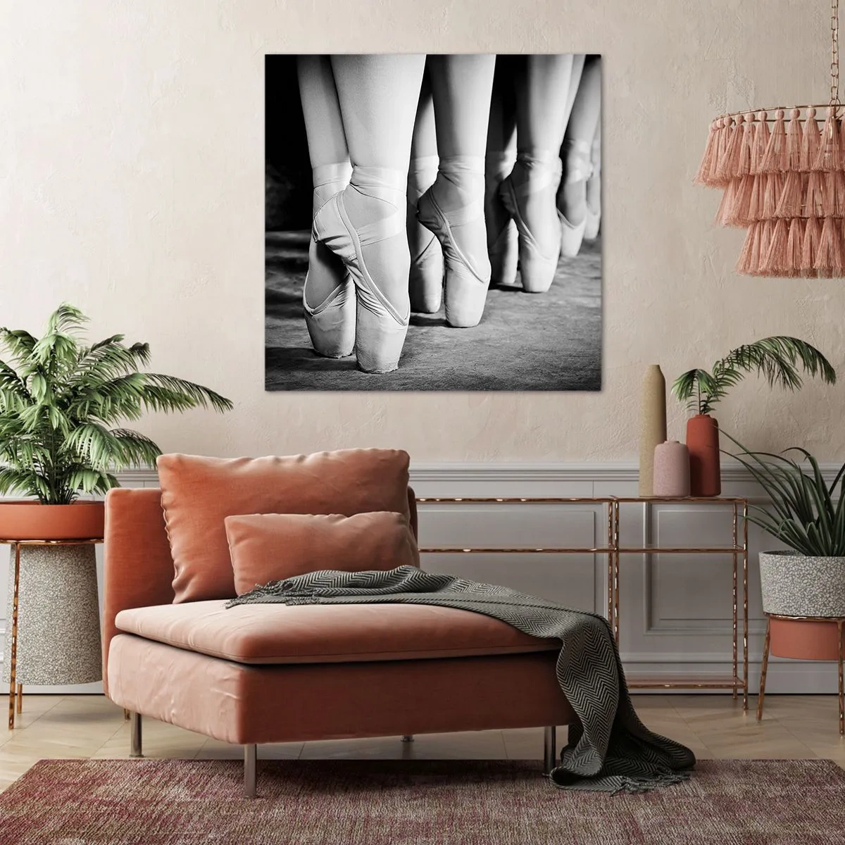 Schilderen op canvas - Samen, lichtjes - 30x30 cm
