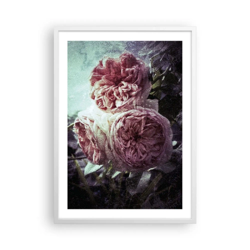 Poster in een witte lijst - In een romantische sfeer - 50x70 cm