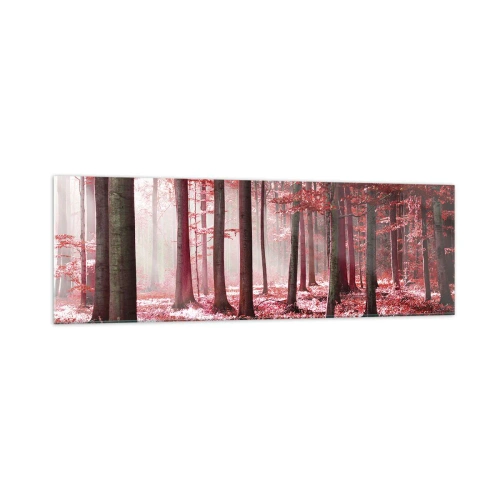 Schilderen op glas - Rood is net zo mooi - 160x50 cm