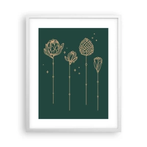 Poster in een witte lijst - Kruidenfamiie / Familie Ziółkowsi ?? - 40x50 cm