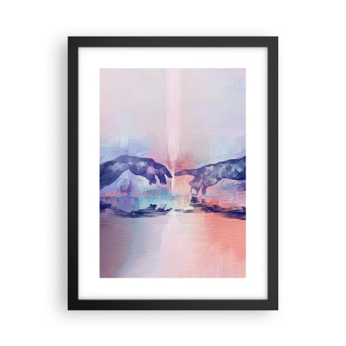 Poster in een zwarte lijst - Goddelijke levensvonk - 30x40 cm