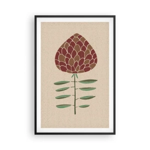 Poster in een zwarte lijst - Als een geweldige kerel - 61x91 cm