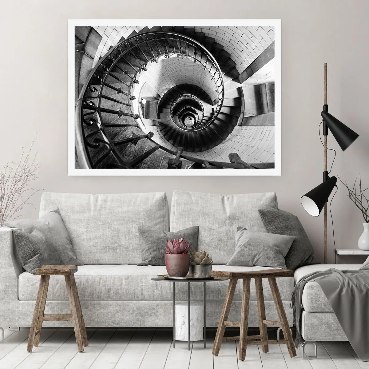 Poster - Hoger en hoger - 91x61 cm