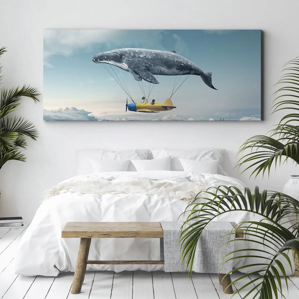 Schilderen op canvas - Waarom niet? - 140x50 cm