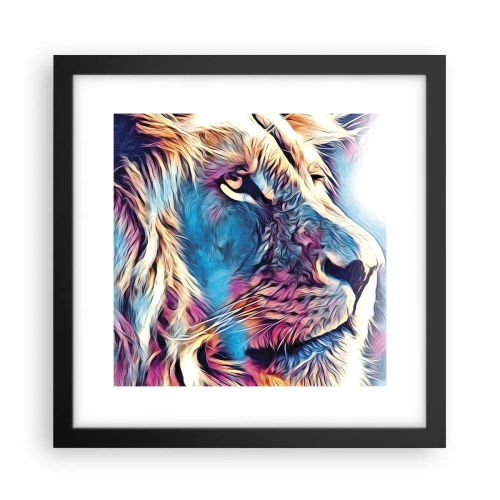 Poster in een zwarte lijst - De wijsheid van de natuur - 30x30 cm