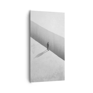 Schilderen op canvas - Een duidelijk doel - 65x120 cm